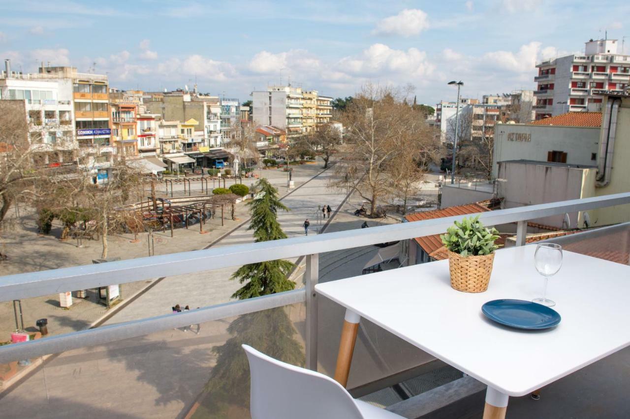 Pantheon Square View Komotini Apartment Ngoại thất bức ảnh