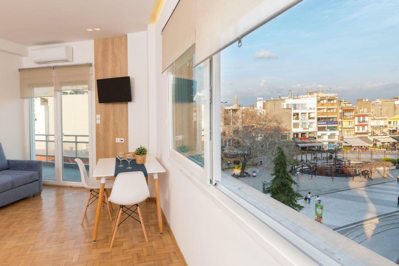 Pantheon Square View Komotini Apartment Ngoại thất bức ảnh